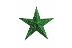 Звезда декоративная рождественская, 90 см (цвет: зеленый)