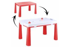 Стол с игрой Doloni Хоккей, цвет: бело-красный