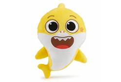 Музыкальная плюшевая игрушка Baby shark. Акуленок (желтый)
