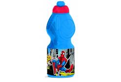 Бутылка пластиковая спортивная фигурная Человек-паук. Улицы (400 мл)